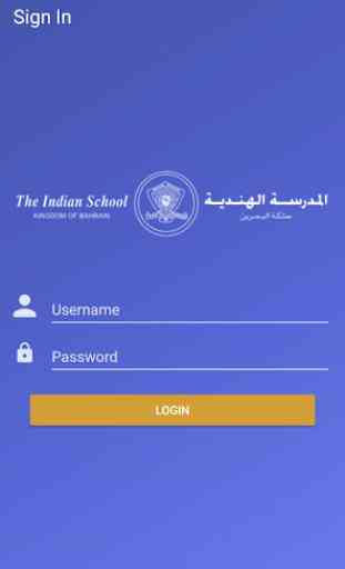 Indian School Bahrain Parent App 1