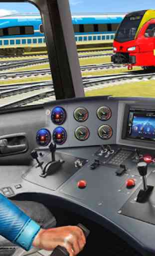 Indian Train Pro Driving Sim - City Train Game 2