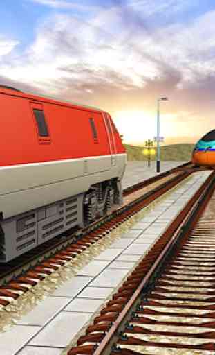 Indian Train Pro Driving Sim - City Train Game 3