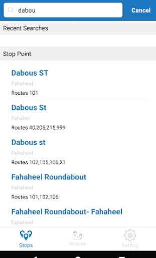 Kuwait Bus - routes, transit, stops and maps 3