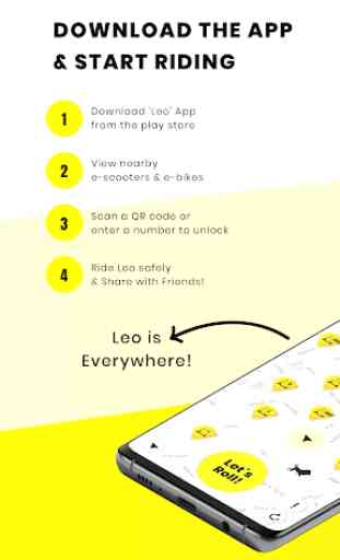 LEO Ride - E-Scooter Sharing 2