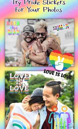 LGBT Adesivi Di Orgoglio 3