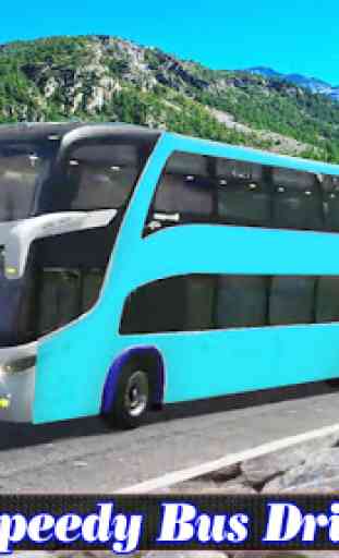 Mountain Bus Real Driving: Hill Simulator 4