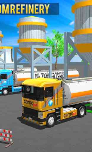 Offroad Oil Tanker Truck Driver: Truck Games 2019 1