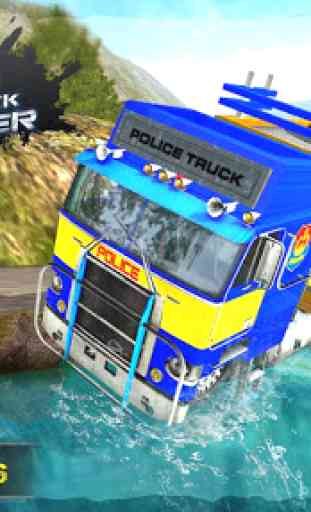 OffRoad Police Transporter Truck Games 1