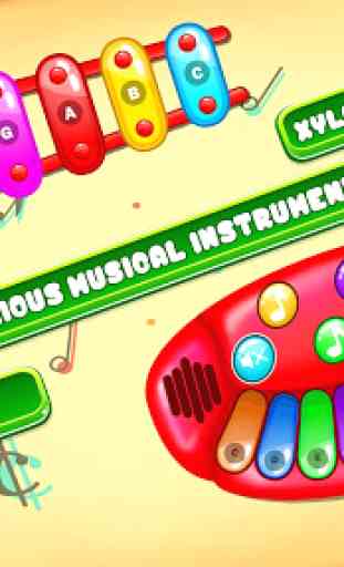 pianoforte per bambini - gioco musicale gratuito 3