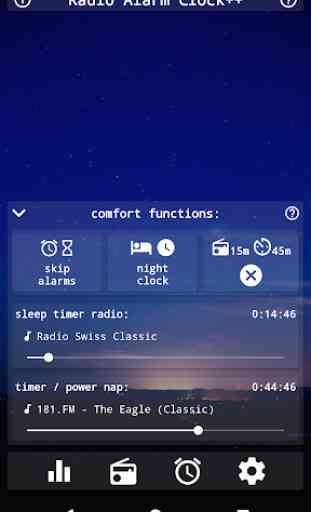 Radio Alarm Clock++ (clock radio and radio player) 1