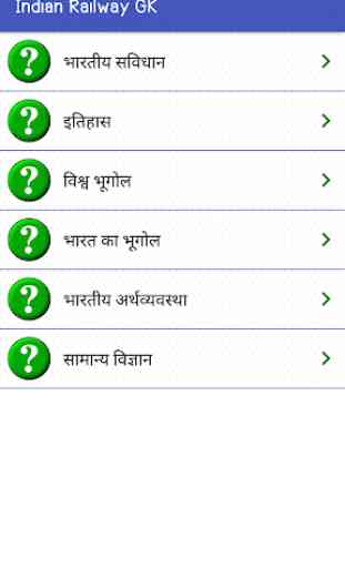 Railway Exam Preparation GK in Hindi 3