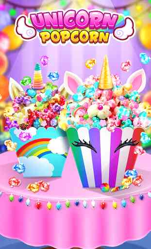 Unicorn Food - Rainbow Popcorn Party 4