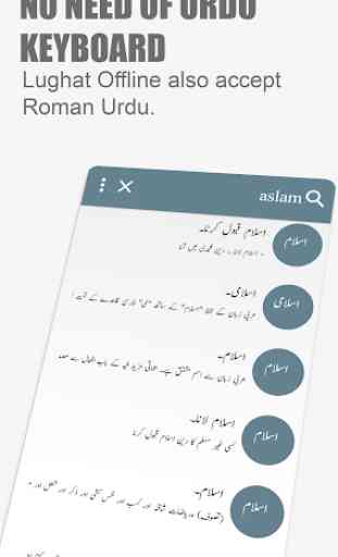 Urdu Lughat Offline -Urdu to Urdu Dictionary 3