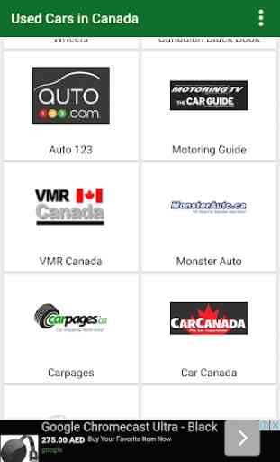 Used Cars in Canada 1