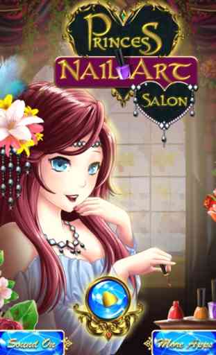Principessa Nail Art Salon : gioco di manicure per le ragazze ! prendersi cura delle vostre unghie 1
