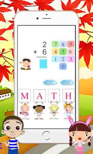 Addition : Giochi gratis matematica per bambini 1