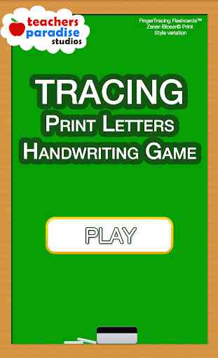 Alphabet & Numbers - English Handwriting Game -ZBP 2