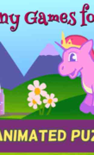 Gioco per Bambine: Puzzle con Pony per Bambine 1