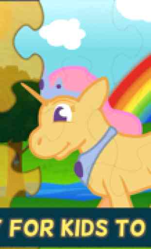 Gioco per Bambine: Puzzle con Pony per Bambine 2