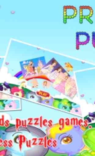 Principessa Cartoon Jigsaw Puzzle Giochi per i più 1