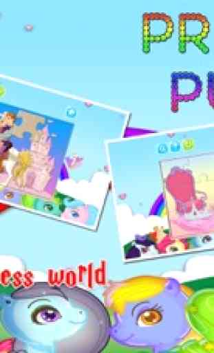 Principessa Cartoon Jigsaw Puzzle Giochi per i più 3