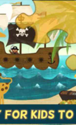 Puzzle con Pirati per Bambini – Giochi divertenti 2