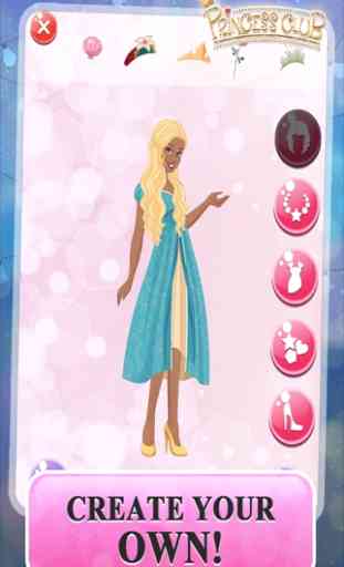 Super Hero Princess Dress-up The Frozen Power game 3