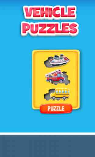 Vehicle Puzzles for Toddlers 4