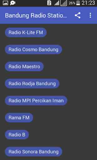 Bandung Radio Stations 1