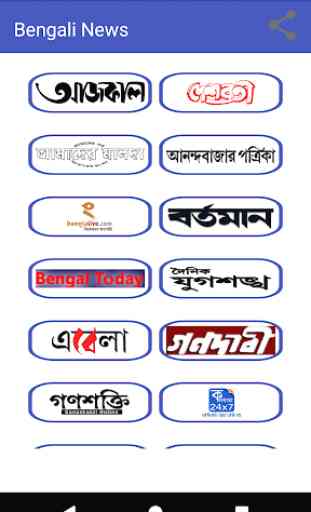 Bengali News Papers 1