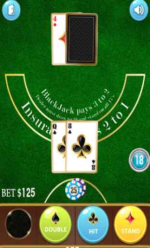 Blackjack 21 - free casino card game 2