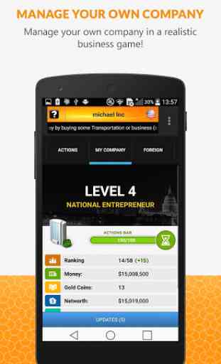Business Tycoon - Realistic Startup Company Game 1