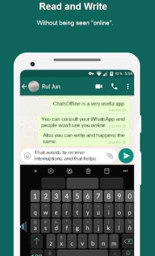 Chats Offline for WhatsApp & + | Read/Write Unseen 2