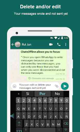 Chats Offline for WhatsApp & + | Read/Write Unseen 4