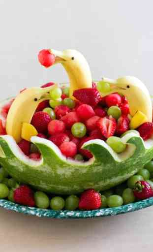 Creativo frutta e verdura intaglio idee 2
