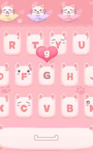 Cute Cat Keyboard 1