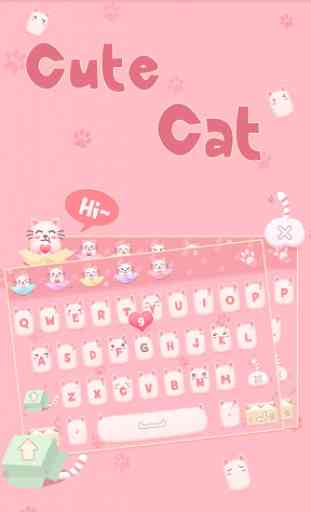 Cute Cat Keyboard 2