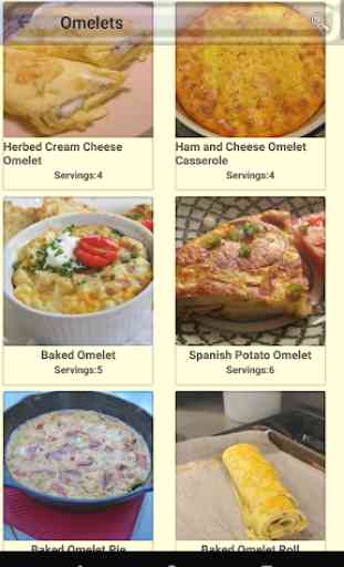 Eggs Recipes : Omelets Recipes, Egg Cakes, Salads 2