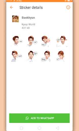 EXO Stickers for Whatsapp 2