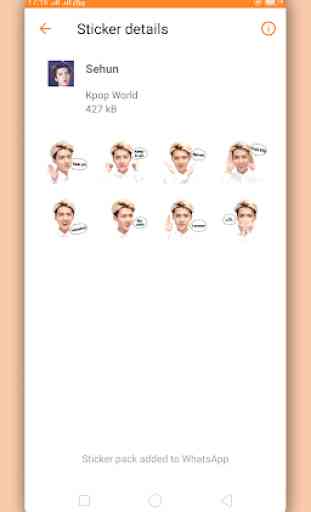 EXO Stickers for Whatsapp 4