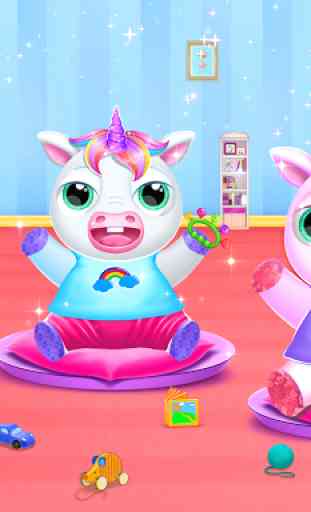 gemello Bambino Unicorno Daycare- Cura & Dress-up 1