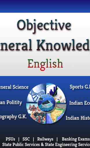 General Studies  Objective GK in English - Offline 1