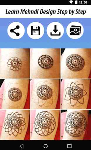 Learn Mehndi Designs Step By Step 1