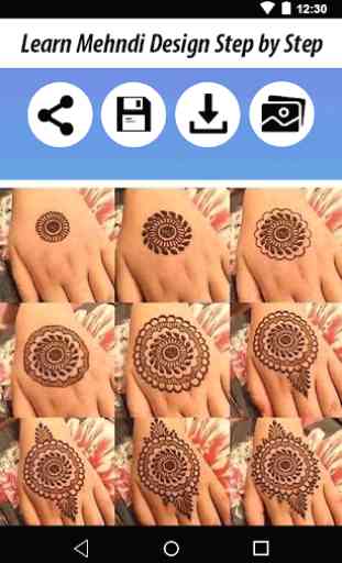 Learn Mehndi Designs Step By Step 2