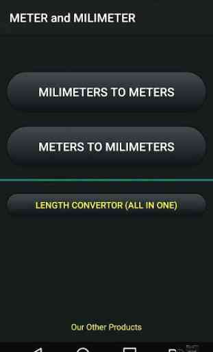 Milimeter and Meter (mm & m) Convertor 1
