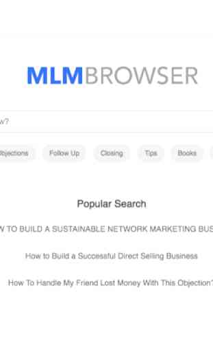 MLM Browser 1