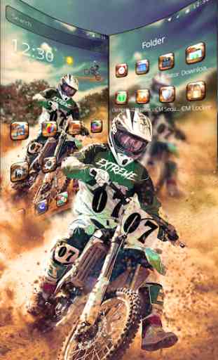 Motocross dirt bike theme 2