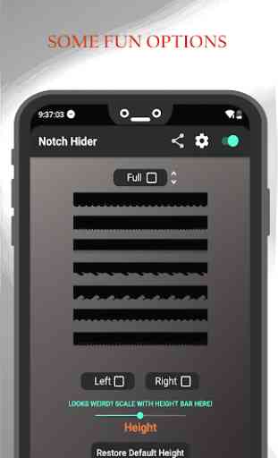 Notch Hider - Remover (Easy and Rounded) 2