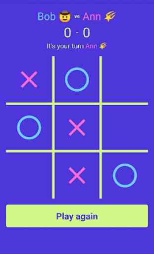 Noughts and Crosses Game 2019 1