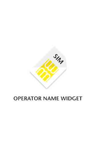 Operator Name Widget 1