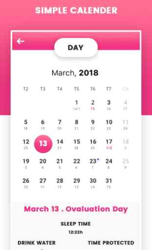 Period Tracker Women: Fertility,Ovulation Calendar 2