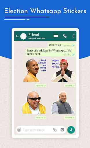 PM Modi Stickers- my stickers, WAStickerApps 4