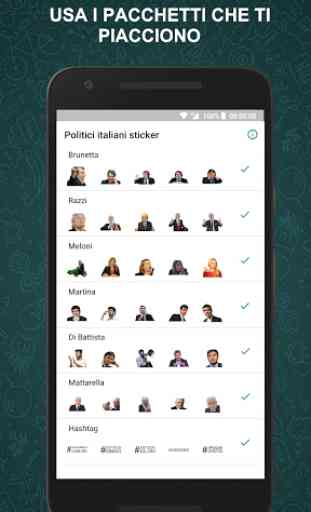 Politici italiani Sticker - WAStickerApps 4